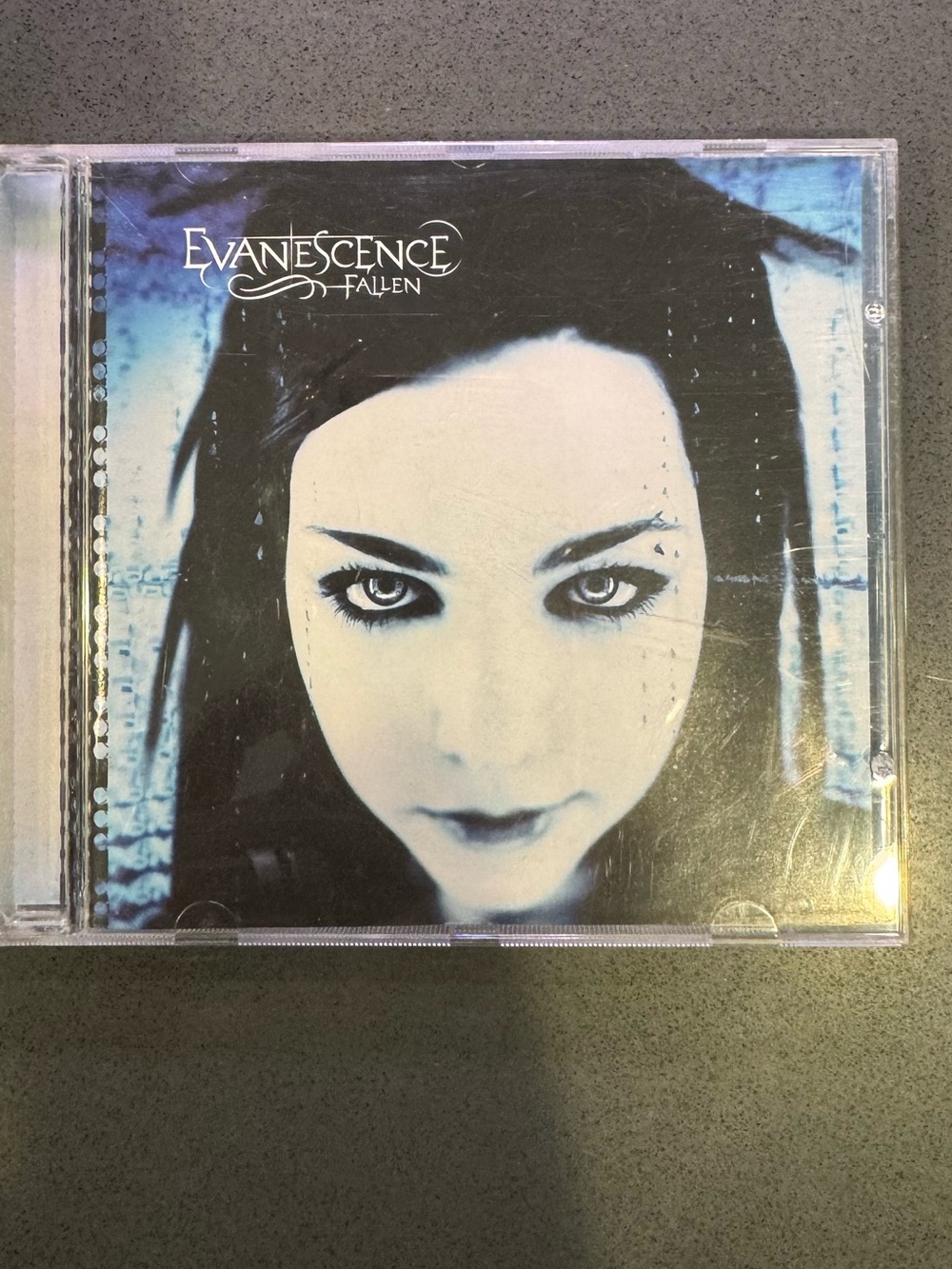 Evanescence "Fallen" CD - Blue-Tinted Album Cover